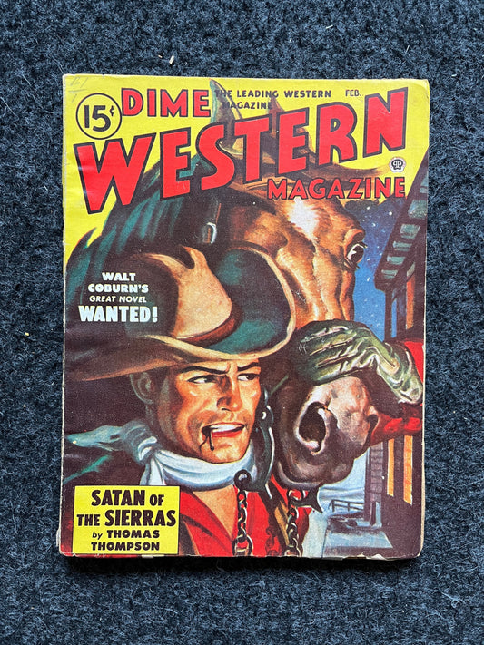 1950s Western Comic Novel, Vintage Western Memorabilia and Gifts, Gifts for Husband Him, Cowboy Country Artwork,