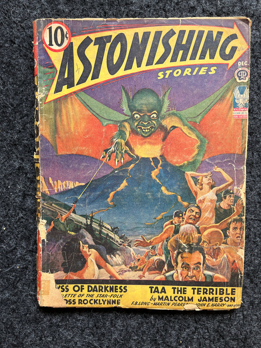 Original 1950s Pulp Science Fiction Space Adventures Novels, Space Gifts Decor, SciFi Stories and Vintage Art, Vintage Books, Rare Books