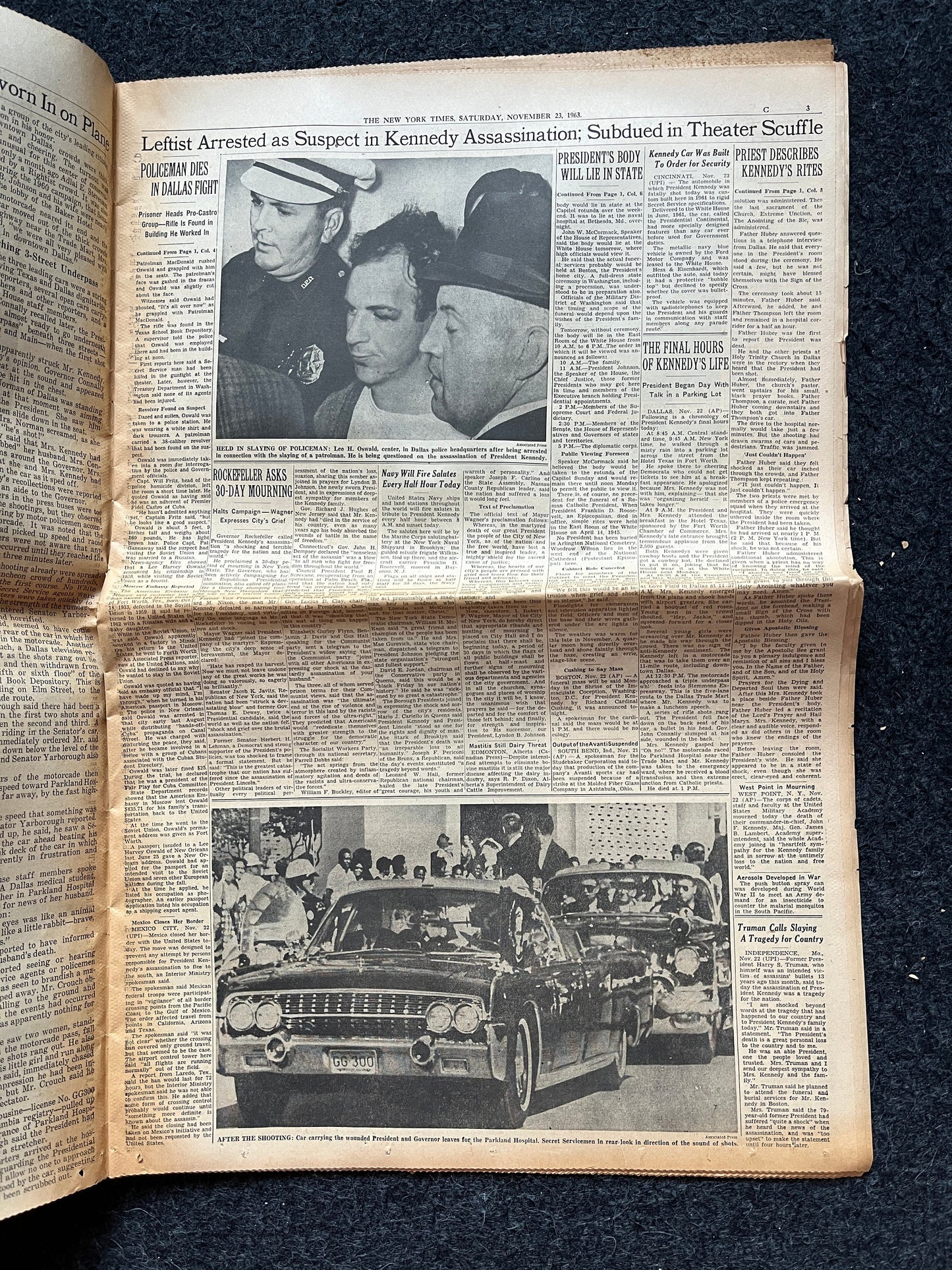 1963 Kennedy Assassination, November 23rd, 1963, Historic Gifts, American History, Bay of Pigs, John F. Kennedy Conspiracy,