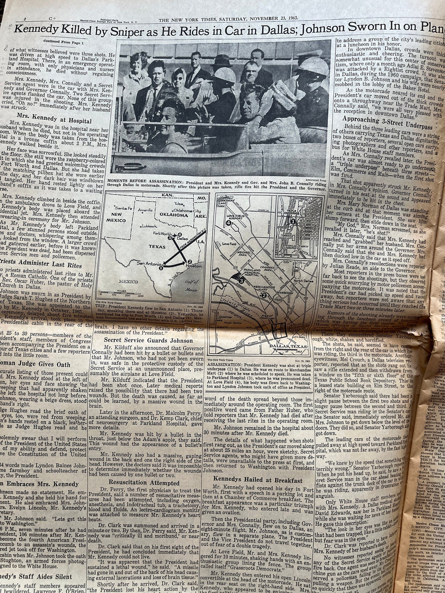 1963 Kennedy Assassination, November 23rd, 1963, Historic Gifts, American History, Bay of Pigs, John F. Kennedy Conspiracy,
