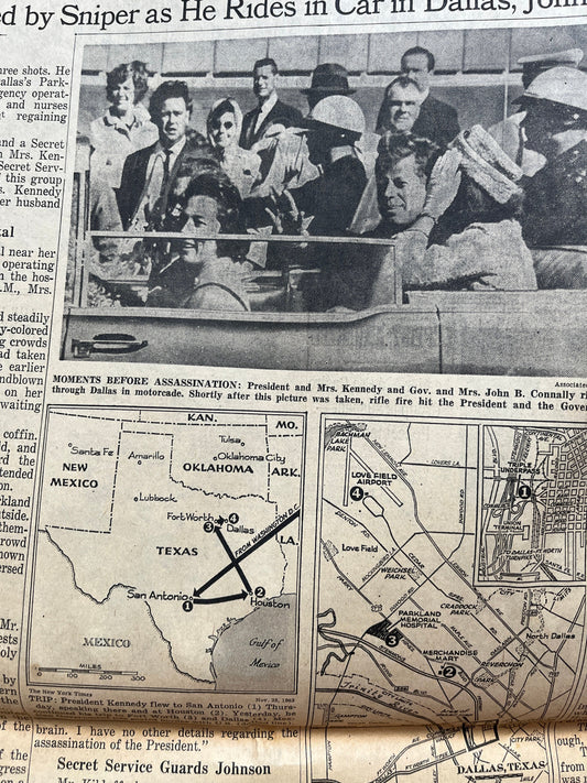 1963 Kennedy Assassination, November 23rd, 1963, Historic Gifts, American History, Bay of Pigs, John F. Kennedy Conspiracy,