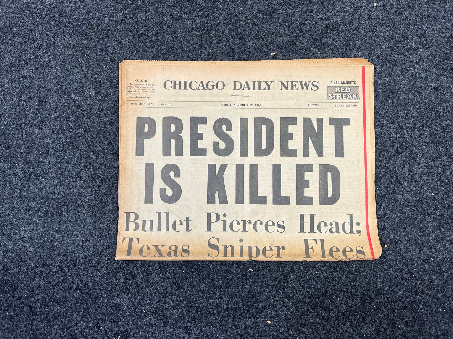 1963 Kennedy Assassination, November 22nd, 1963, Historic Gifts, American History, Bay of Pigs, John F. Kennedy Conspiracy,