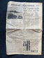 1962 Operation Dominic US Tests 31 Nuclear Bombs, Original Vintage Newspaper, Cold War Propaganda, USSR Art, Soviet Union, Russian History