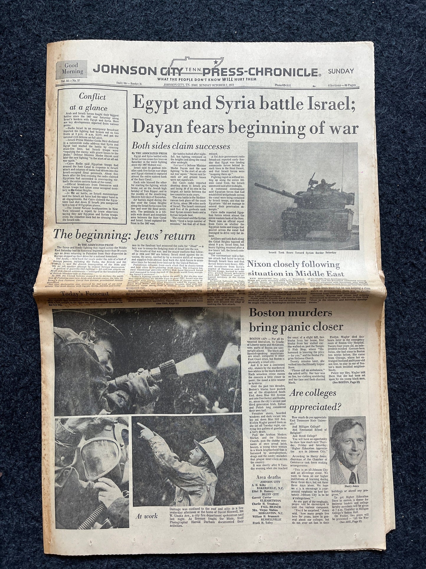1972 Yom Kippur War Middle East, Arab Jewish History, Middle East Memorabilia, Bar Mitzvah Gifts,