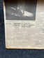 Original Moon Landing Vintage Newspaper - NASA Apollo 11 Program Moonwalk - Space Race Neil Armstrong Buzz Aldrin - Gifts For Nerds, Space A