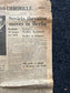 Original Moon Landing Vintage Newspaper - NASA Apollo 11 Program Moonwalk - Space Race Neil Armstrong Buzz Aldrin - Gifts For Nerds, Space A