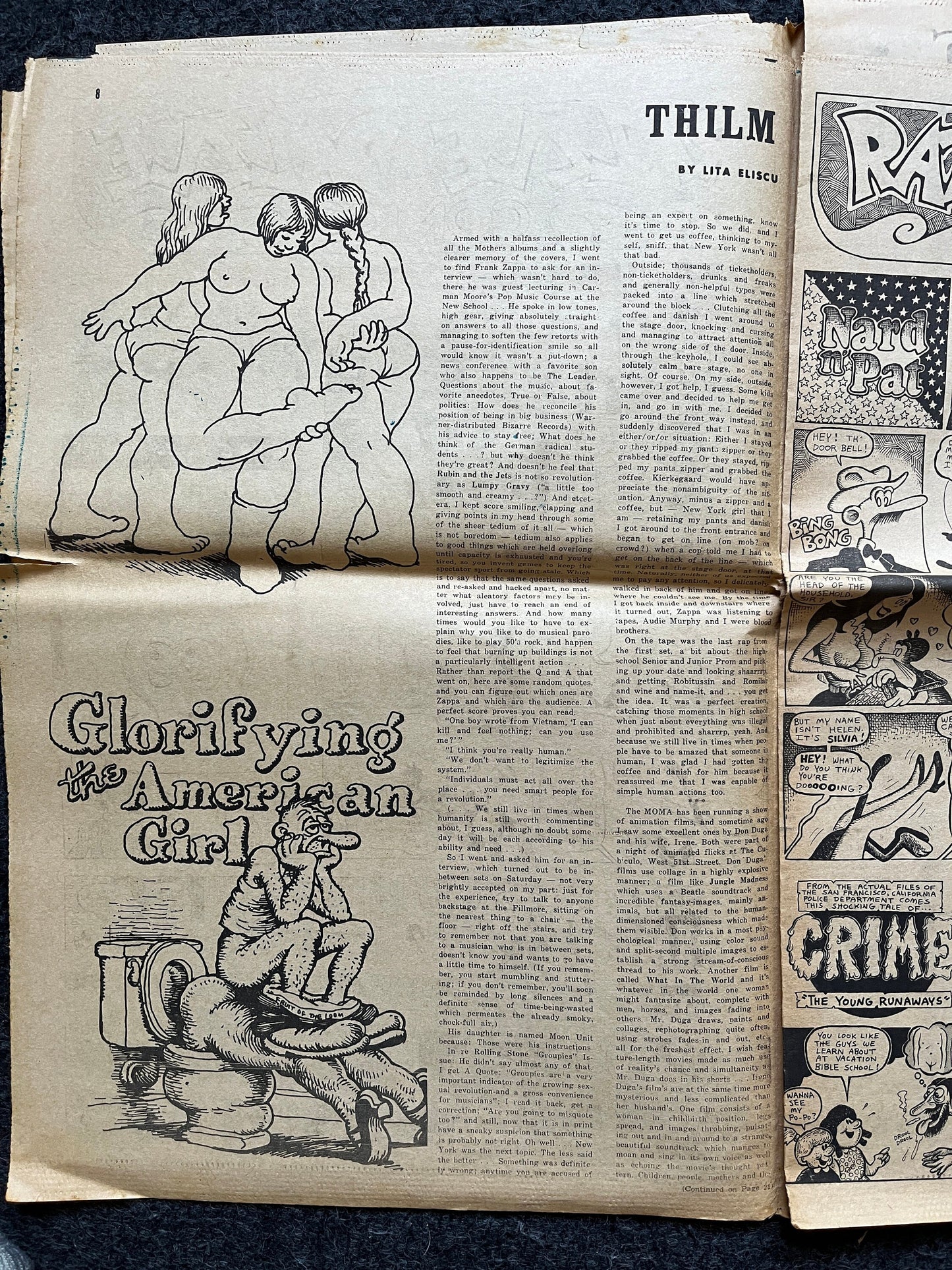 1970s The Other CounterCulture, Black Panther Party, Underground Newspaper, Vintage Newspaper, San Francisco California, Black Gifts