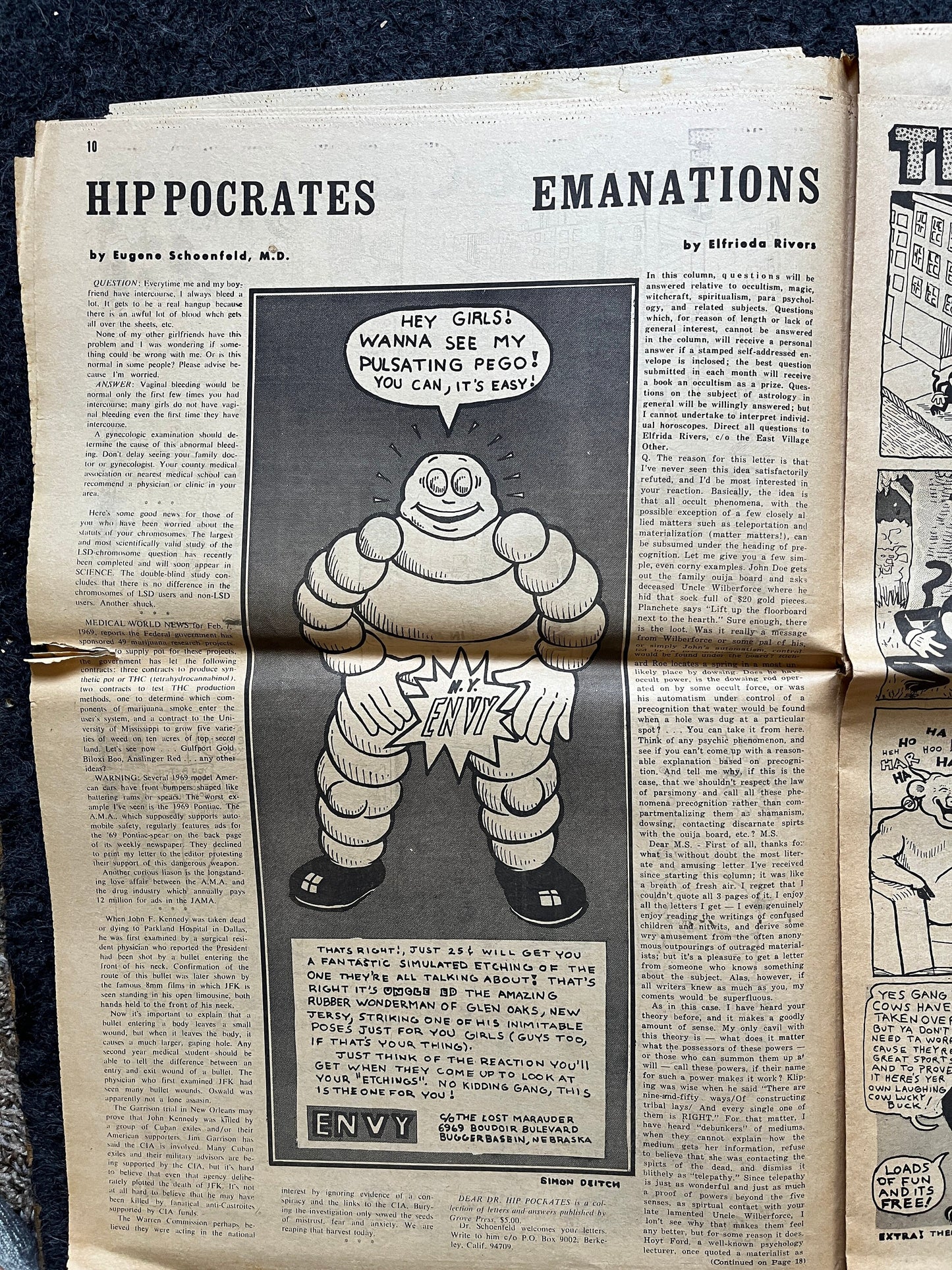 1970s The Other CounterCulture, Black Panther Party, Underground Newspaper, Vintage Newspaper, San Francisco California, Black Gifts