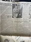 WWII Japanese Surrender - Day Before VJ Day - Extra Vintage Newspaper - Japan Unconditionally Surrenders