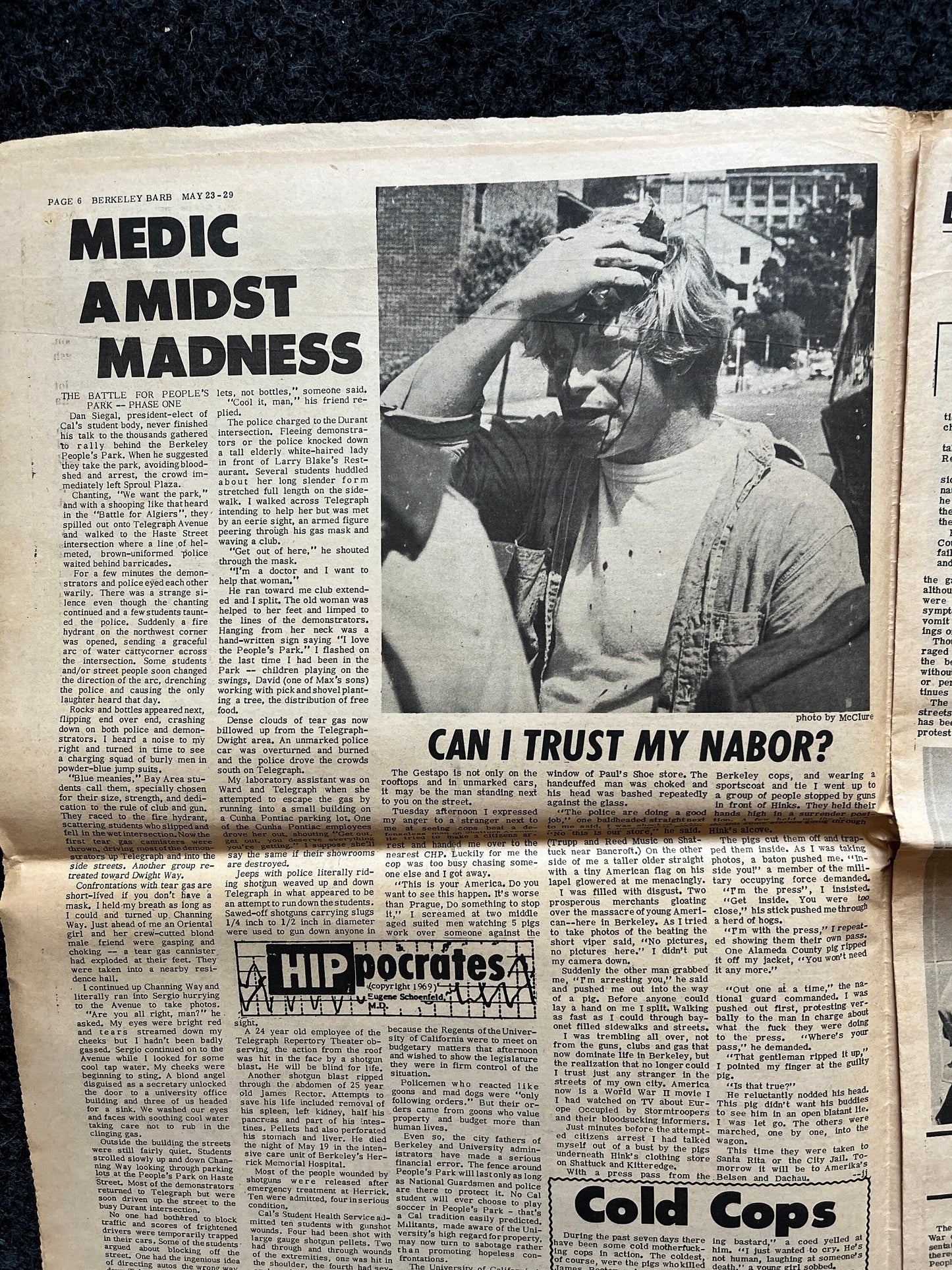 1970s Berkeley Bark CounterCulture, Black Panther Party, Underground Newspaper, Vintage Newspaper, San Francisco California, Black Gifts