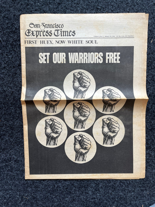 1970s Berkeley Bark CounterCulture, Black Panther Party, Underground Newspaper, Vintage Newspaper, San Francisco California, Black Gifts