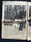 1976 Witches and Haunts High Times Underground Newspaper, Black Panther Party, Vintage Antique Collectibles, Grunge Art, Chicago Souvenirs