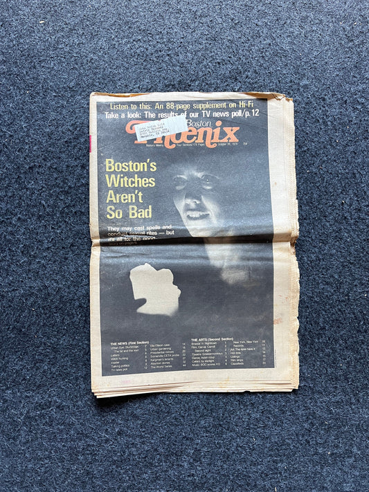 1976 Witches and Haunts High Times Underground Newspaper, Black Panther Party, Vintage Antique Collectibles, Grunge Art, Chicago Souvenirs
