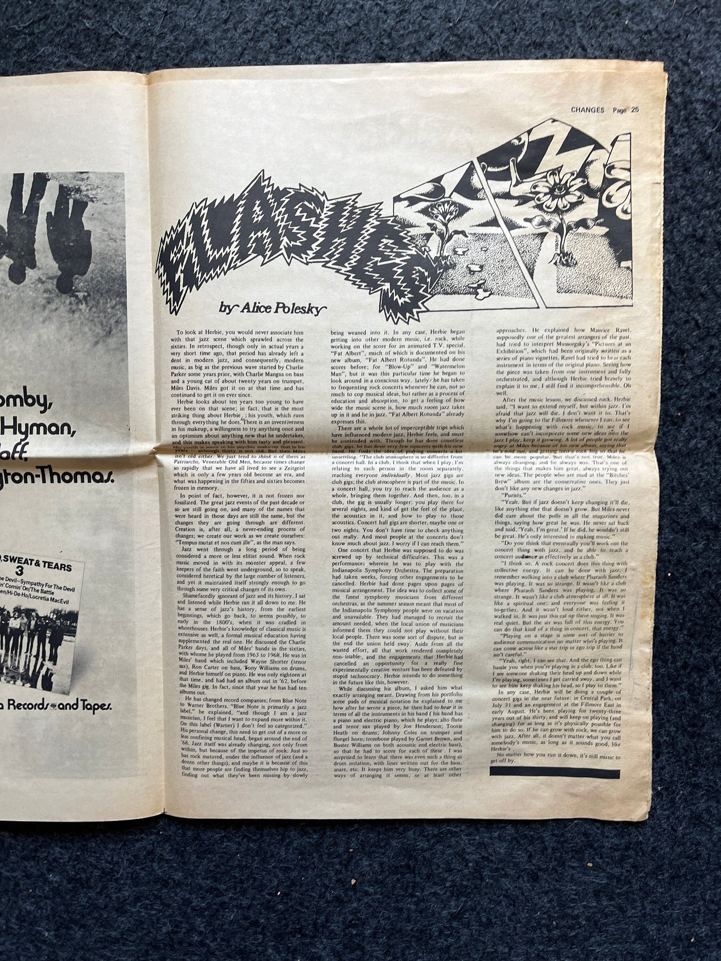1970s Chicago Changes Underground Newspaper, Black Panther Party, Vintage Antique Collectibles, San Francisco Gifts, Anarchist Gifts,