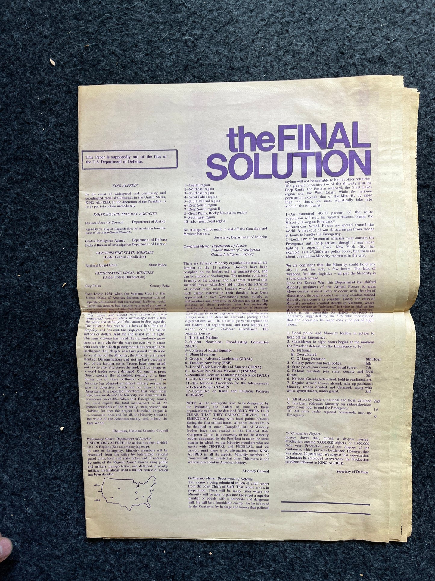 1970s Chicago Changes Underground Newspaper, Black Panther Party, Vintage Antique Collectibles, San Francisco Gifts, Anarchist Gifts,