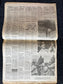 Original Moon Landing Vintage Newspaper - NASA Apollo 11 Program Moonwalk - Space Race Neil Armstrong Buzz Aldrin - Gifts For Nerds, Space A