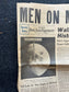 Original Moon Landing Vintage Newspaper - NASA Apollo 11 Program Moonwalk - Space Race Neil Armstrong Buzz Aldrin - Gifts For Nerds, Space A