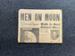 Original Moon Landing Vintage Newspaper - NASA Apollo 11 Program Moonwalk - Space Race Neil Armstrong Buzz Aldrin - Gifts For Nerds, Space A