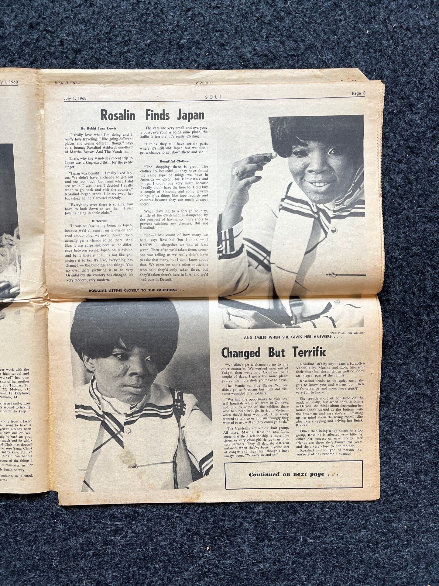 1970s Soul Music Underground Newspaper, Rock and Roll, Vintage Antique Collectibles, San Francisco Gifts, Anarchist Gifts, Grunge Artwork