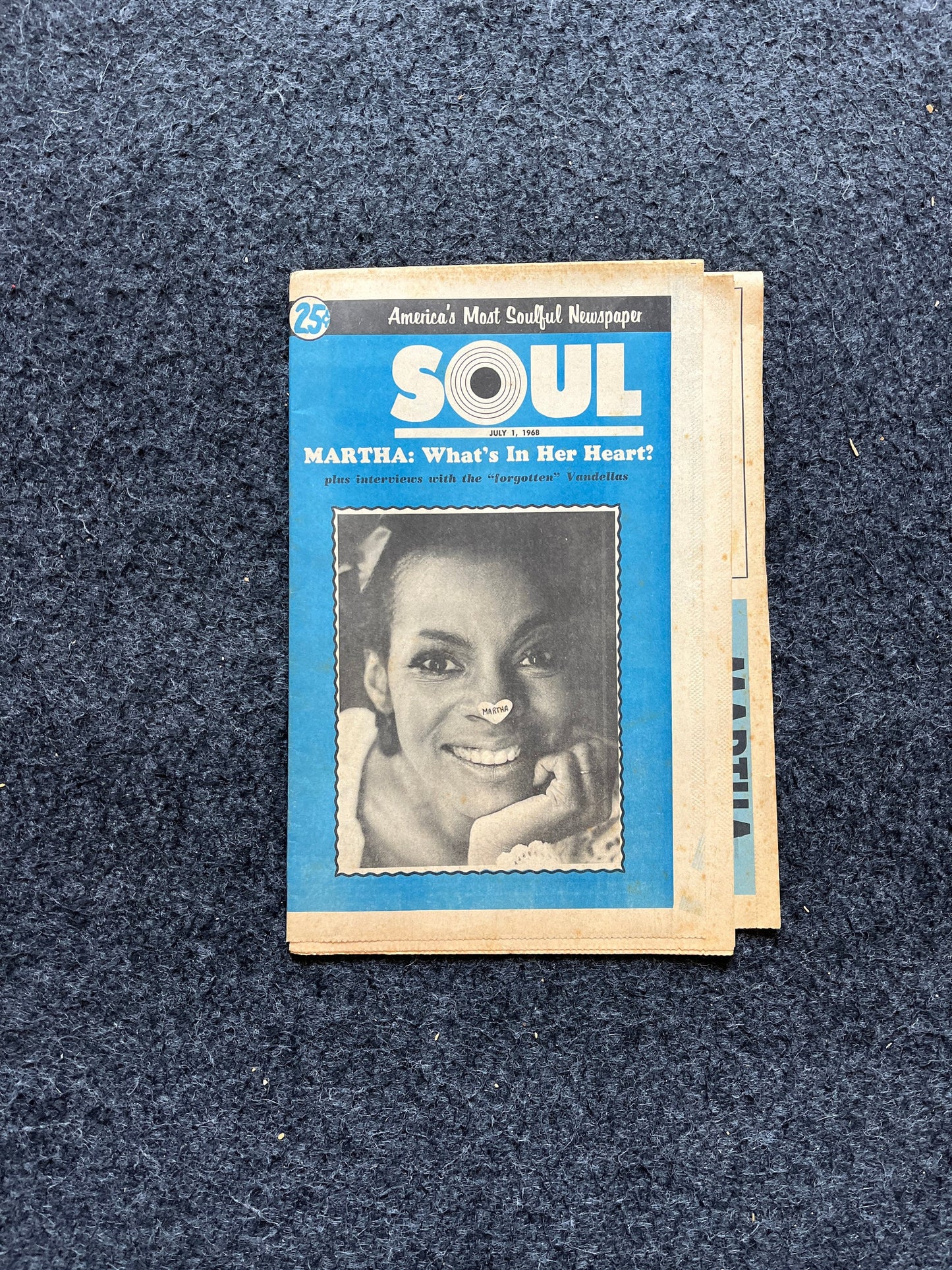 1970s Soul Music Underground Newspaper, Rock and Roll, Vintage Antique Collectibles, San Francisco Gifts, Anarchist Gifts, Grunge Artwork