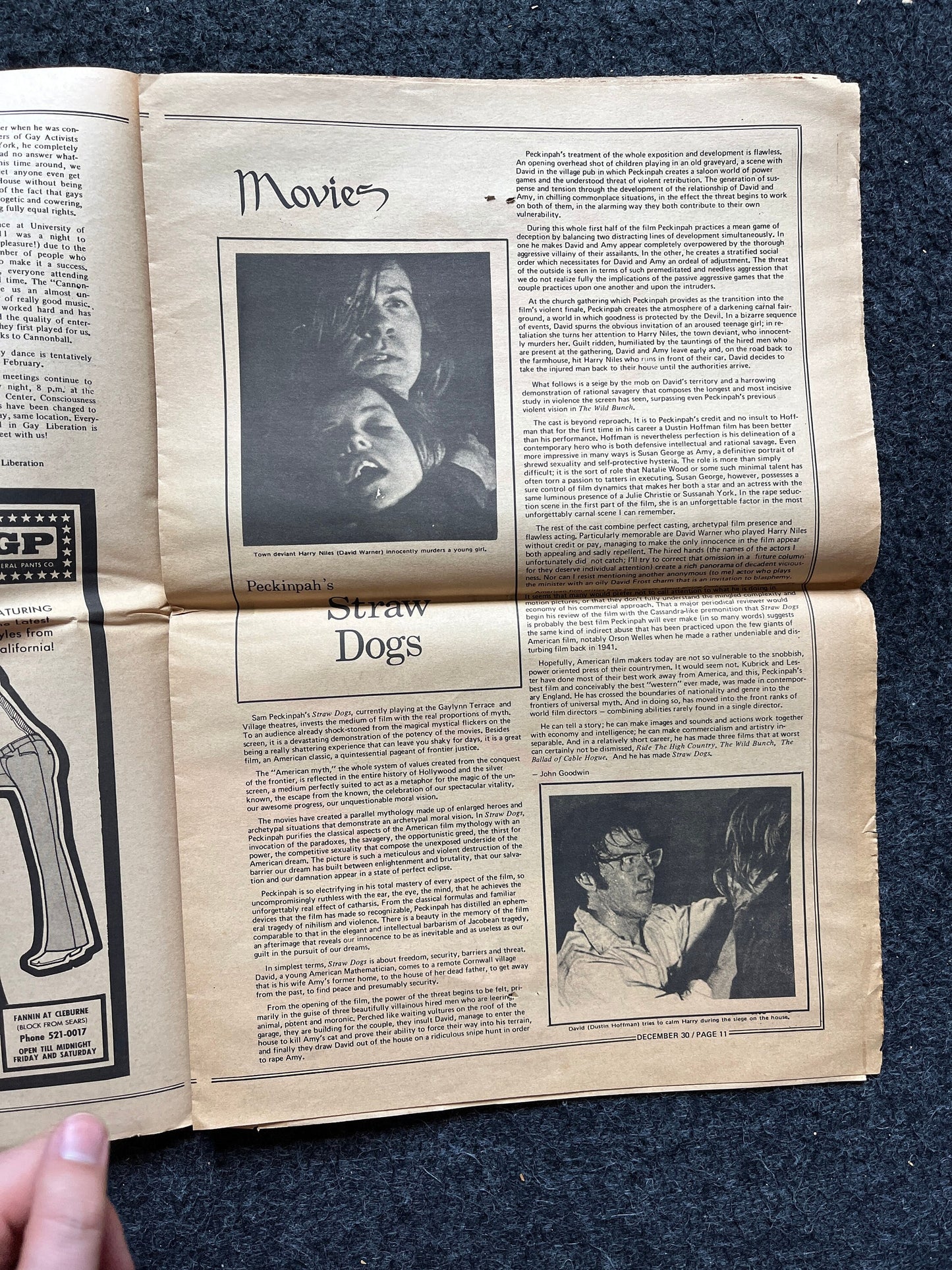 1972 New Year Space City Houston Texas Underground Newspaper, Black Panther Party, Vintage Antique Collectibles, Hippie Grunge Art Gifts,