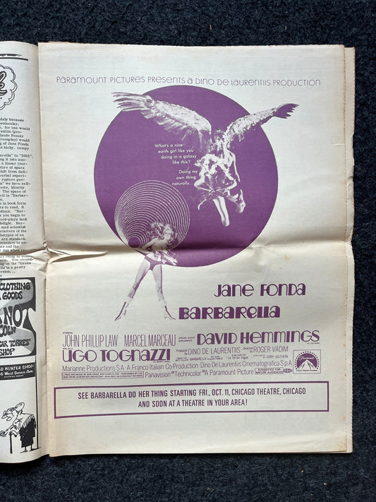 1970s  Underground Newspaper, Black Panther Party, Vintage Antique Collectibles, San Francisco Gifts, Anarchist Gifts, Grunge Decor Artwork