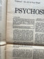 1970s Psycho Therapy Mental Health Space City Houston Texas Underground Newspaper, Black Panther Party, Vintage Antique Collectibles