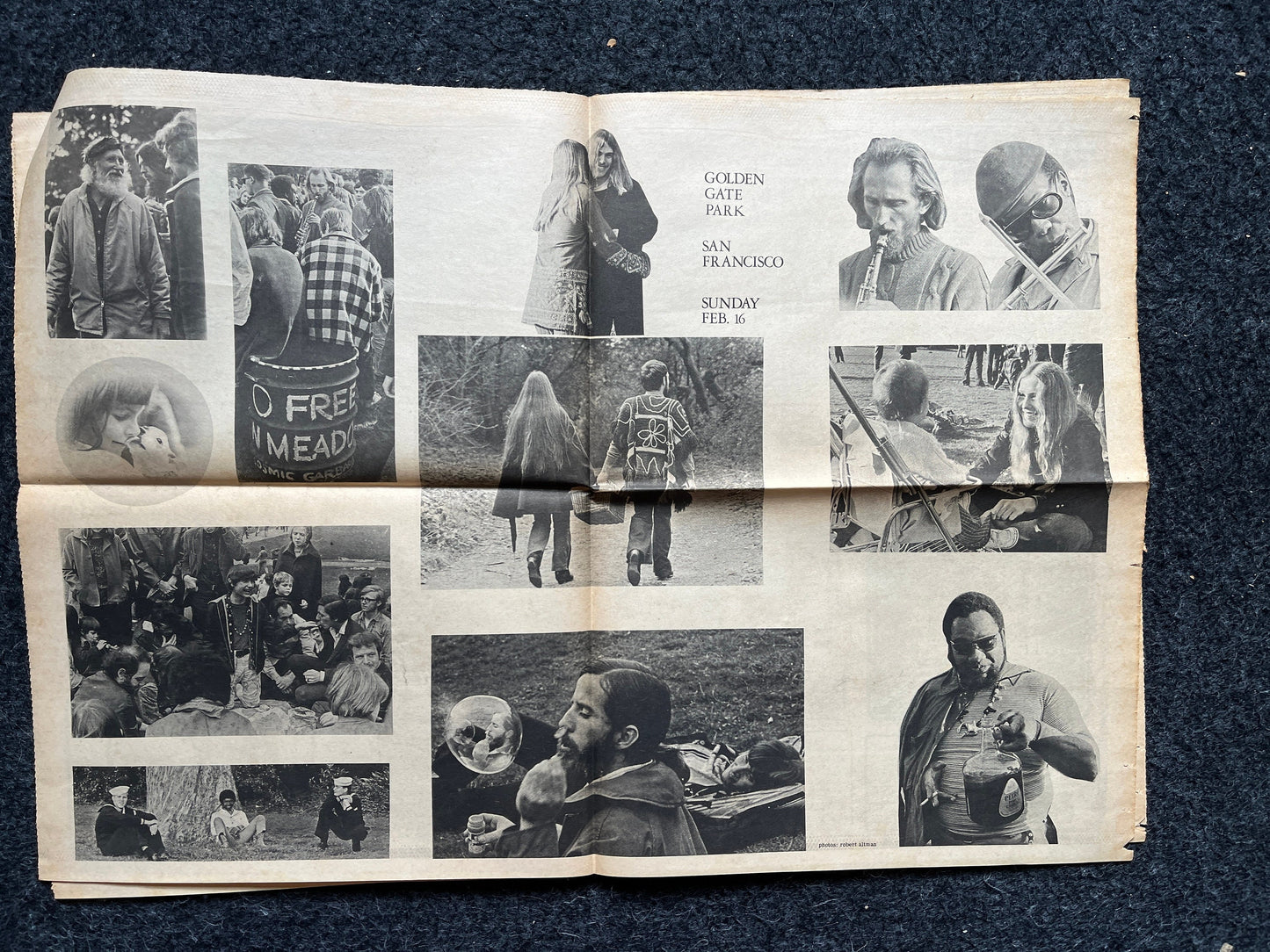 1970s Native American Underground Newspaper, Black Panther Party, Vintage Antique Collectibles, San Francisco Gifts, Indian Artwork