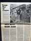 1970s Native American Underground Newspaper, Black Panther Party, Vintage Antique Collectibles, San Francisco Gifts, Indian Artwork