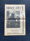 1970s Space City Houston Texas Underground Newspaper, Black Panther Party, Vintage Antique Collectibles, Hippie Grunge Art Gifts,