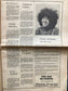 1970s Space City Houston Texas Underground Newspaper, Black Panther Party, Vintage Antique Collectibles, Hippie Grunge Art Gifts,
