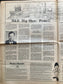 1970s Space City Houston Texas Underground Newspaper, Black Panther Party, Vintage Antique Collectibles, Hippie Grunge Art Gifts,