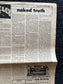 1970s Berkeley Bark CounterCulture, Black Panther Party, Underground Newspaper, Vintage Newspaper, San Francisco California, Black Gifts