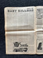 1970s Berkeley Bark CounterCulture, Black Panther Party, Underground Newspaper, Vintage Newspaper, San Francisco California, Black Gifts