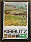 Vintage 1980s Kibbutz Israel Travel Poster - Vintage Advertising Jewish Travel Poster, Vintage Photography, 27 x 39 Aviation Poster