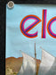 Vintage 1980s Elat Israel Travel Poster - Vintage Advertising Jewish Travel Poster, Vintage Photography, 27 x 39 Aviation Poster