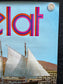 Vintage 1980s Elat Israel Travel Poster - Vintage Advertising Jewish Travel Poster, Vintage Photography, 27 x 39 Aviation Poster