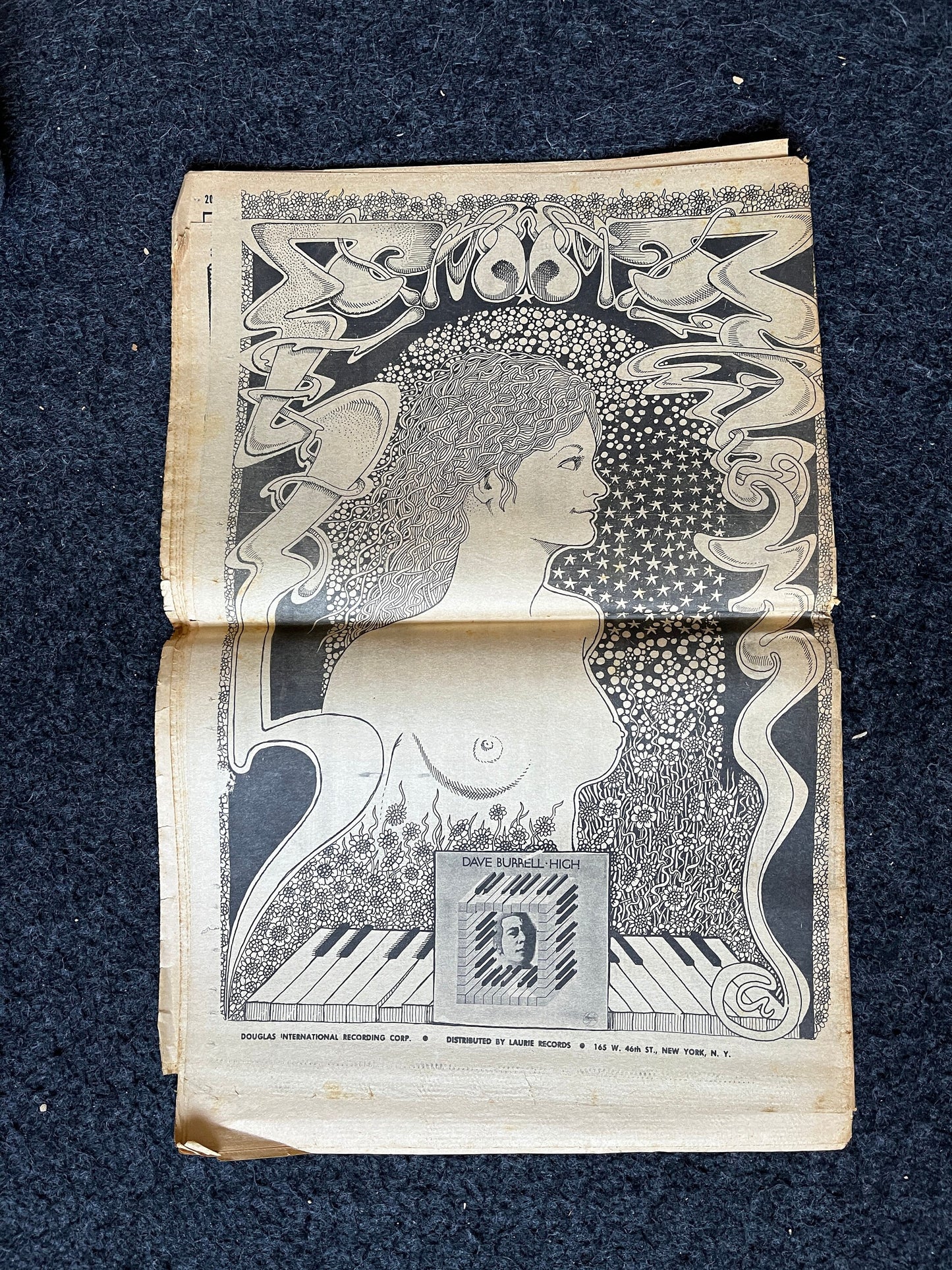 1970s The Other CounterCulture, Black Panther Party, Underground Newspaper, Vintage Newspaper, San Francisco California, Black Gifts