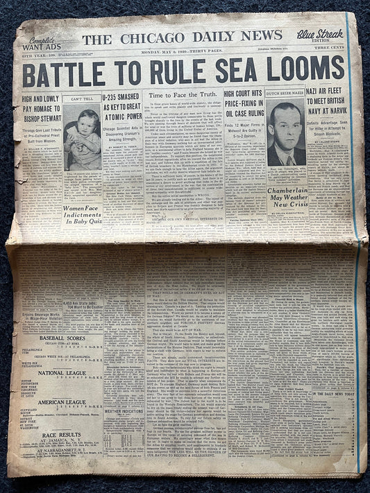 WW2 Newspaper of European Theatre, Late World War 2