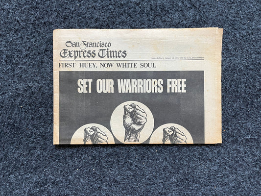 1970s Berkeley Bark CounterCulture, Black Panther Party, Underground Newspaper, Vintage Newspaper, San Francisco California, Black Gifts