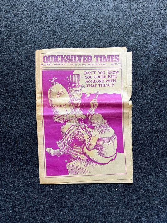 1970s  Underground Newspaper, Black Panther Party, Vintage Antique Collectibles, San Francisco Gifts, Anarchist Gifts, Grunge Decor Artwork