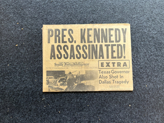1963 Kennedy Assassination, November 22nd, 1963, Historic Gifts, American History, Bay of Pigs, John F. Kennedy Conspiracy,