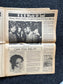 1970s Soul Music Underground Newspaper, Rock and Roll, Vintage Antique Collectibles, San Francisco Gifts, Anarchist Gifts, Grunge Artwork