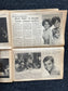 1970s Soul Music Underground Newspaper, Rock and Roll, Vintage Antique Collectibles, San Francisco Gifts, Anarchist Gifts, Grunge Artwork