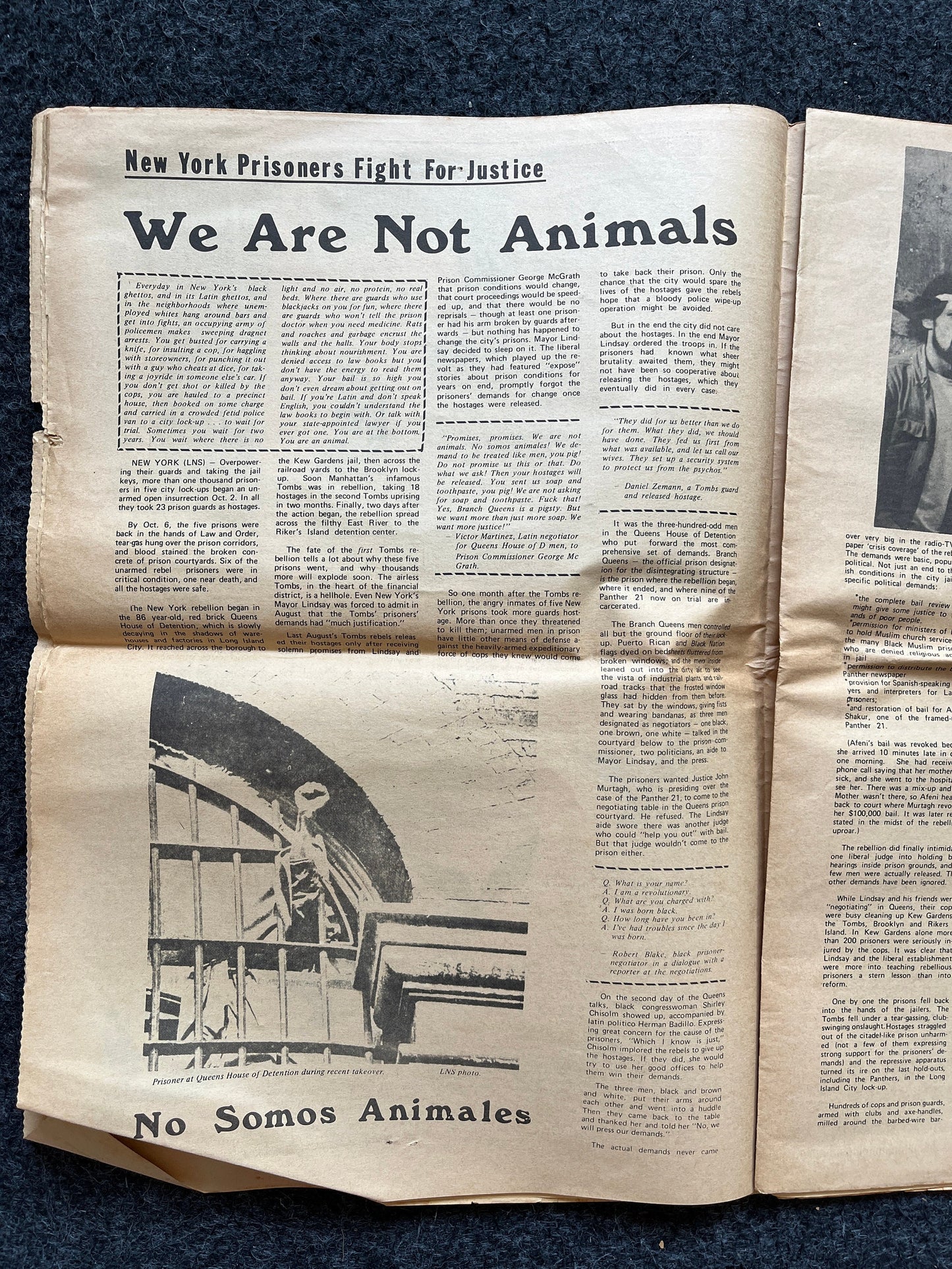 1970s Space City Houston Texas Underground Newspaper, Black Panther Party, Vintage Antique Collectibles, Hippie Grunge Art Gifts,