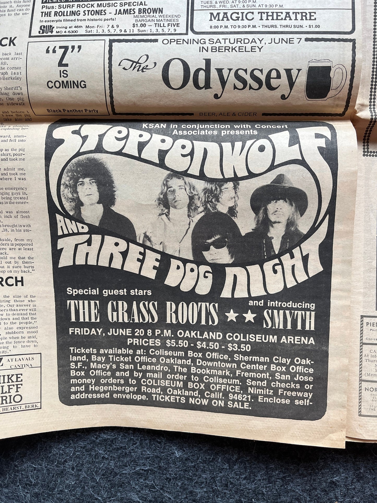 1970s Berkeley Bark CounterCulture, Black Panther Party, Underground Newspaper, Vintage Newspaper, San Francisco California, Black Gifts