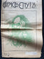 1970s Space City Houston Texas Underground Newspaper, Black Panther Party, Vintage Antique Collectibles, Hippie Grunge Art Gifts,