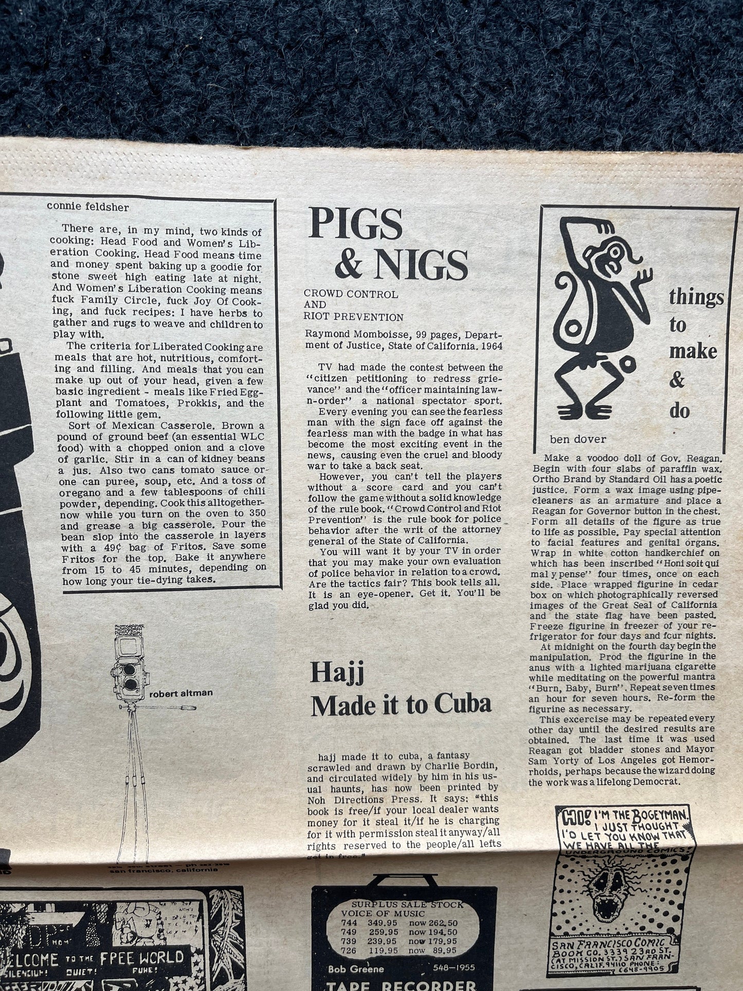1970s Native American Underground Newspaper, Black Panther Party, Vintage Antique Collectibles, San Francisco Gifts, Indian Artwork