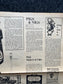 1970s Native American Underground Newspaper, Black Panther Party, Vintage Antique Collectibles, San Francisco Gifts, Indian Artwork