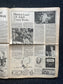 1970s Native American Underground Newspaper, Black Panther Party, Vintage Antique Collectibles, San Francisco Gifts, Indian Artwork